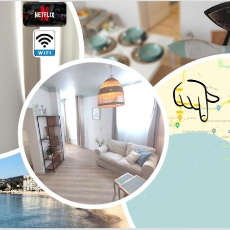 Plage & Confort 3 Pieces Parking Clim Et Wifi Antibes Luaran gambar